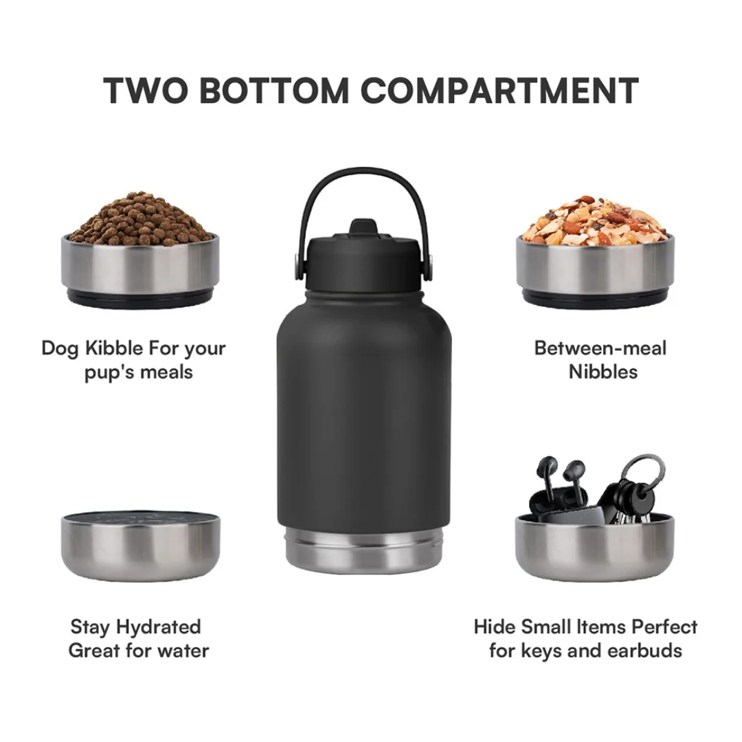 SmartLuxe 3 in 1 Portable pet food and water set